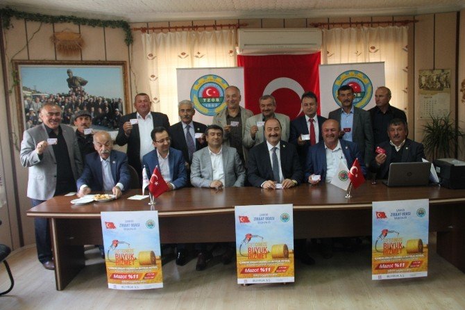 Çankırı’da Çiftçiye İndirimli Mazot