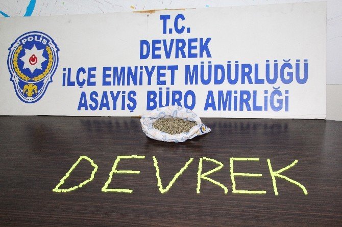 Devrek’te Uyuşturucu Tacirleri Polisten Kaçamadı