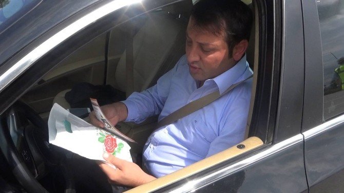 Sungurlu’da Sürücülere “Ahilik Leblebisi” İkram Edildi