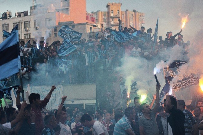 Adana Demirspor Süper Lig’e Çıkamadı, Taraftar Camları Kırdı