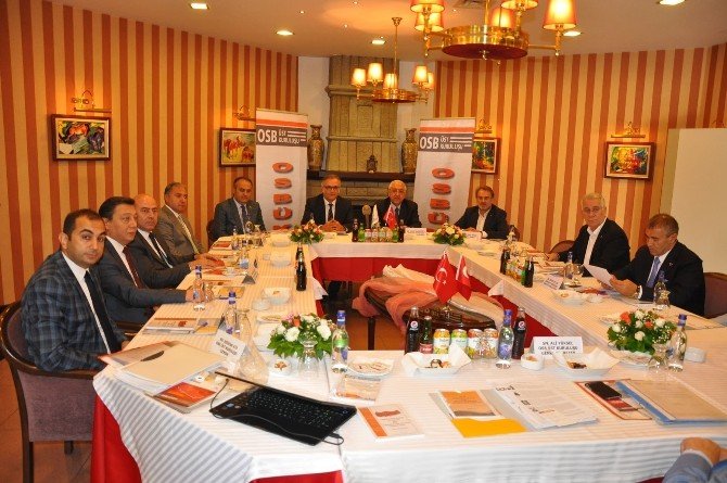 Osb’ler İnegöl’de Masaya Yatırıldı