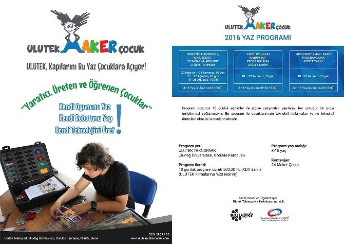 Ulutek Bu Yaz Kapılarını Çocuklara Açıyor