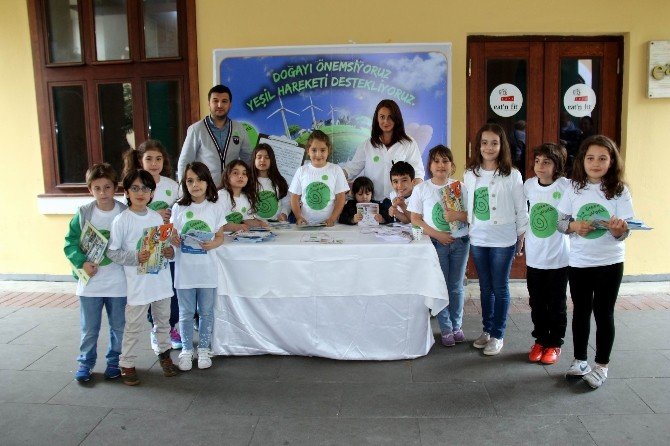 Minik Yüreklerden Örnek Doğaya Destek Projesi