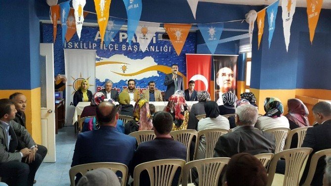 Bekiroğlu Ve Yıldırım’dan Ak Parti İskilip İlçe Teşkilatına Ziyaret
