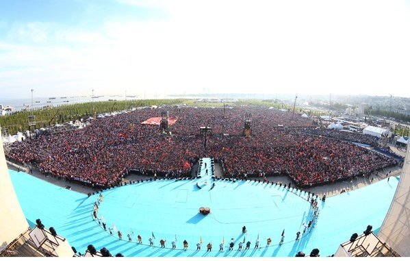 Cumhurbaşkanı Erdoğan’dan İstanbul Halkına Teşekkür