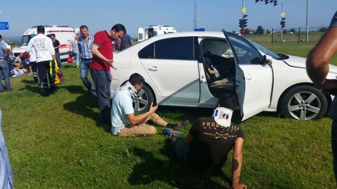 Antalya’da Trafik Kazası: 7 Yaralı