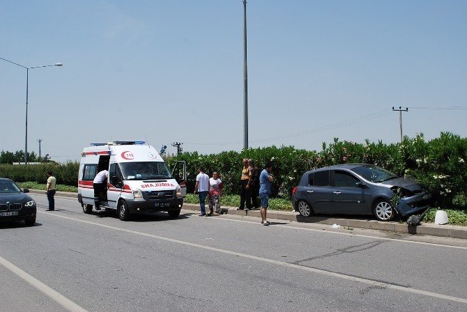 Salihli’de Kaza: 2 Yaralı