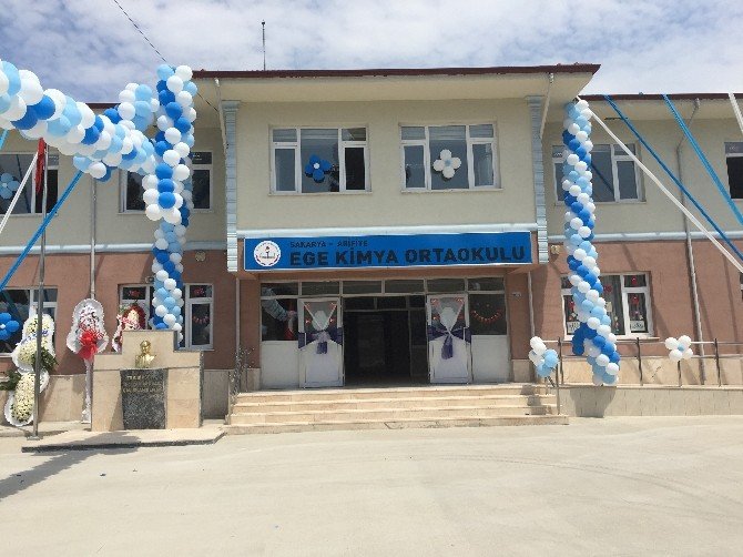 Sakarya’da Bir Okul Daha Hizmete Açıldı