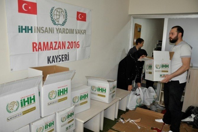 Kayseri İhh Ramazan Ayında Yine Aktif