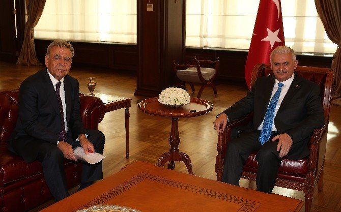 Başbakan Yıldırım, Toprak Ve Kocaoğlu’nu Kabul Etti