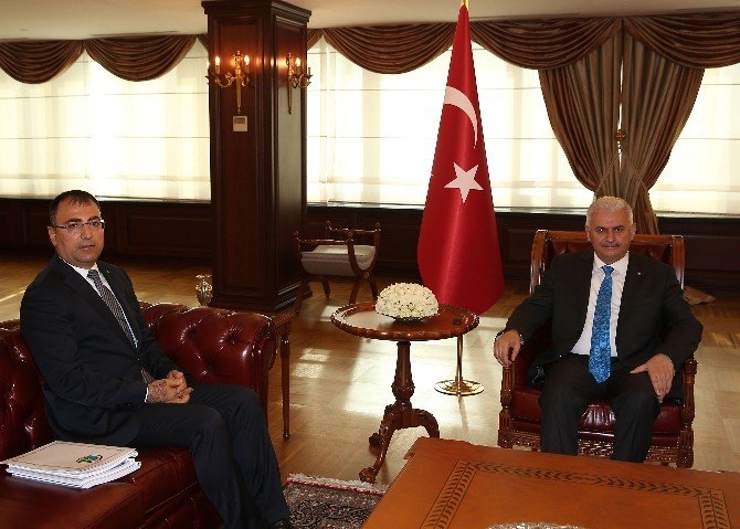 Başbakan Yıldırım, Toprak Ve Kocaoğlu’nu Kabul Etti