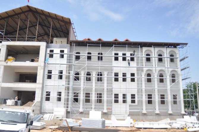 Osb Okulu Selçuklu Mimarisiyle Yükseliyor