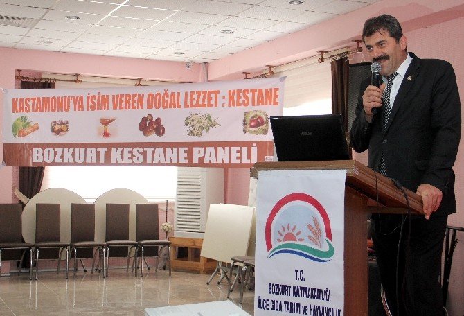 Bozkurt’ta Kestane Paneli Yapıldı