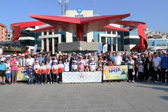Canik’te “Ailemle Spor Yapıyorum” Etkinliği