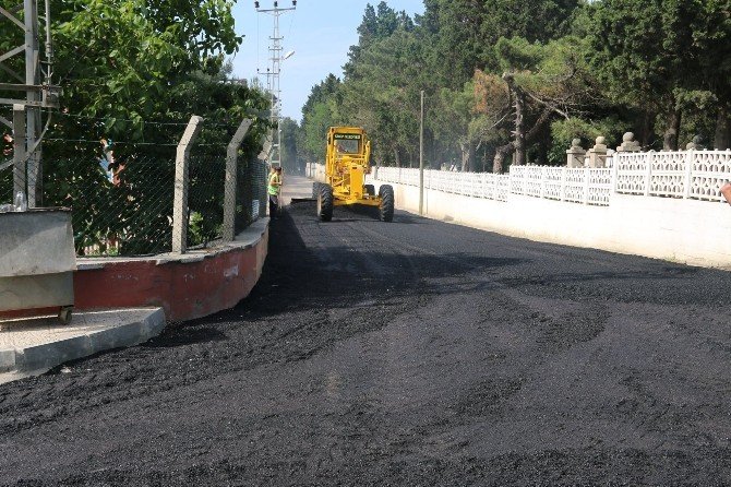Sinop’ta Asfalt Çalışması Devam Ediyor