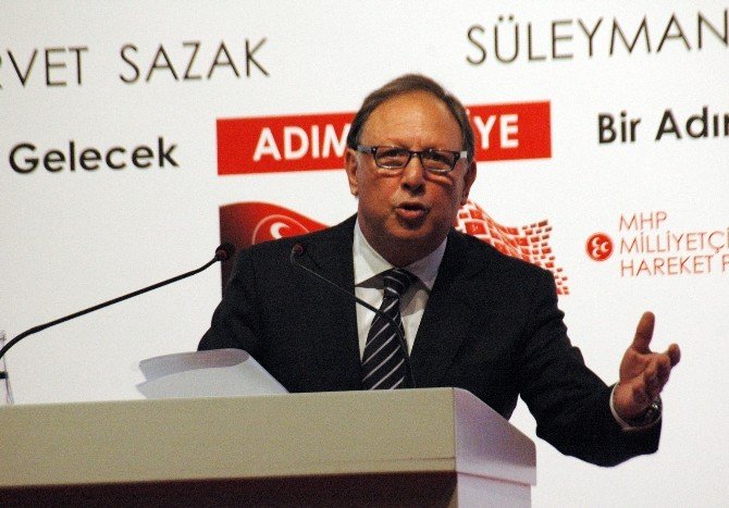 Mhp Eski Genel Başkan Yardımcısı Sazak, Genel Başkan Adaylığını İlan Etti