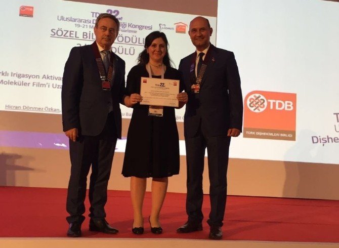 Tdb 22. Uluslararası Kongresine Adü Diş Hekimliği Fakültesi Damgası