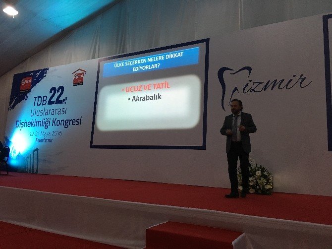 Tdb 22. Uluslararası Kongresine Adü Diş Hekimliği Fakültesi Damgası