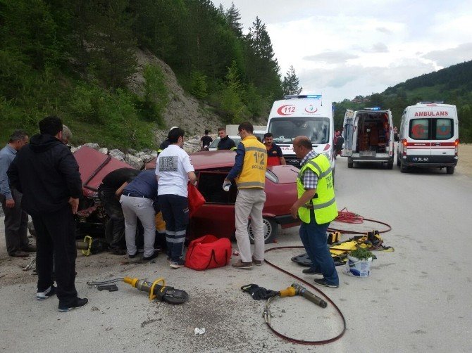Ilgaz Dağı Geçinde Kaza: 4 Yaralı