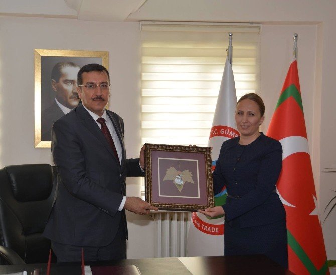 Bakan Tüfenkci’den Fırat Gümrük Ve Ticaret Bölge Müdürlüğü"ne Ziyaret