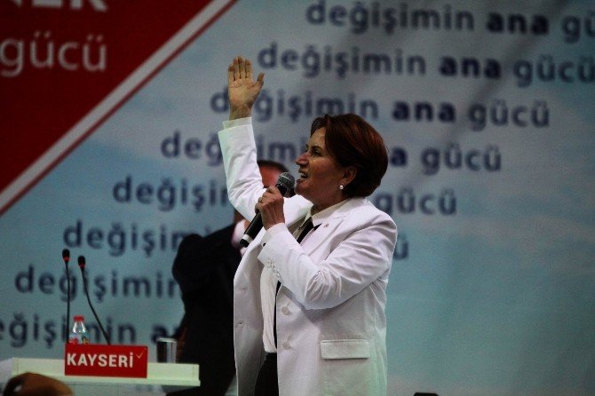 Meral Akşener Kayseri’de