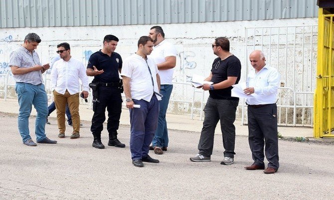 17 Eylül Stadı’nda İncelemeler Yapıldı