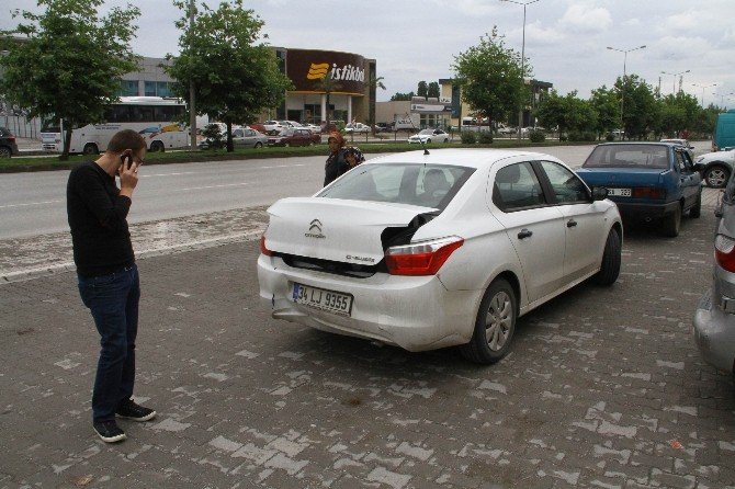 Samsun’da Trafik Kazası: 1 Yaralı