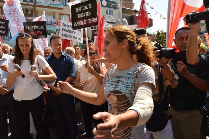 Bayan Esnaftan Chp’lilere “Daha Saygılı Miting Yapın” Tepkisi