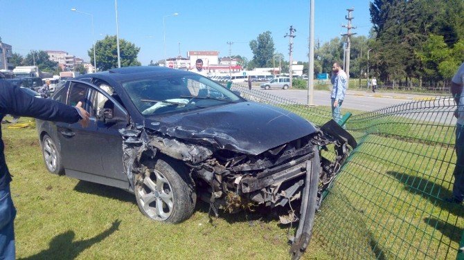 Çarşamba’da Kaza: 2 Yaralı