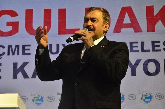 Bakan Eroğlu, Zonguldak’ta Açılış Ve Temel Atma Törenine Katıldı