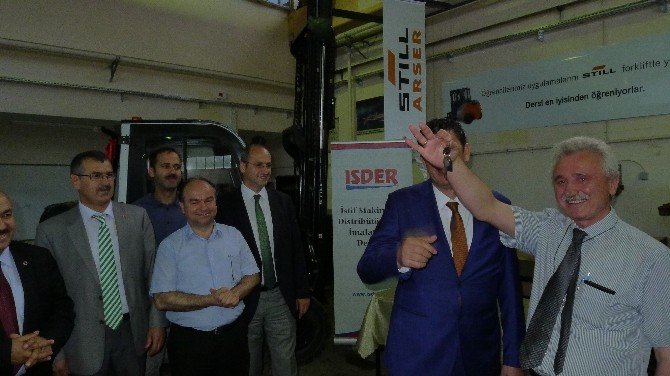 Lisede Forklift İle Meslek Edinecekler