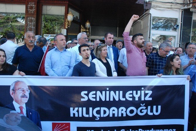 Chp’lilerden Mermi Protestosu