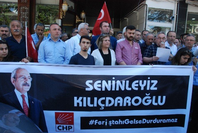 Chp’lilerden Mermi Protestosu