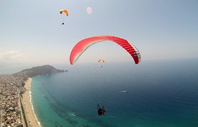 Türkiye Yamaç Paraşütü Şampiyonası 3. Etabı Antalya’da Başladı