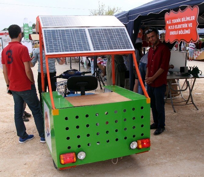 Güneş Enerjili Engellilere Özel Elektrikli Araç