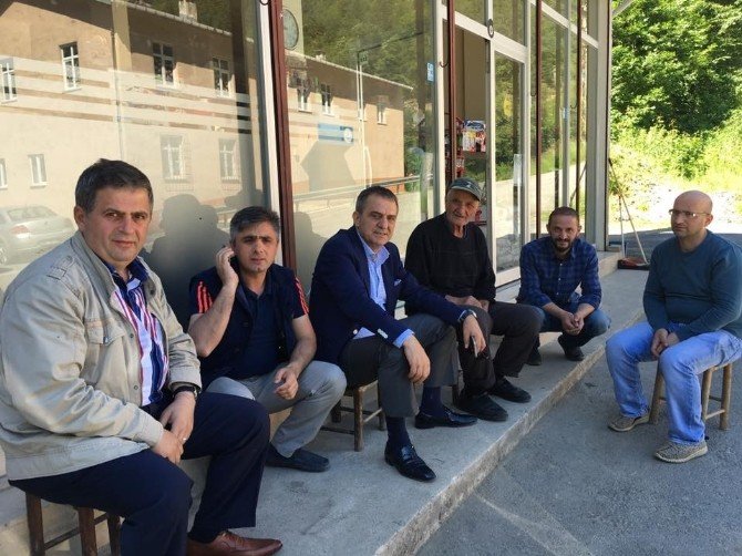 Başkan Sağıroğlu Oymalı Mahallesi’ni Gezdi