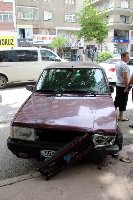 Samsun’da Trafik Kazası: 1 Yaralı