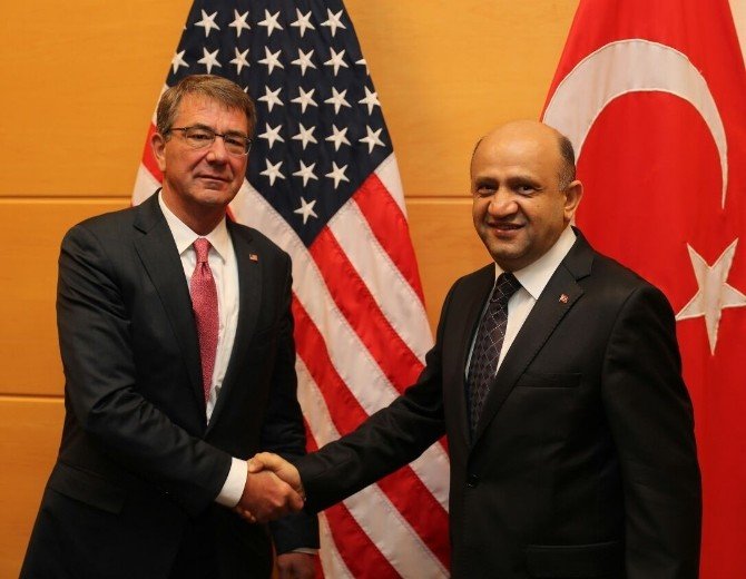 Bakan Işık, Abd Savunma Bakanı Carter İle Görüştü