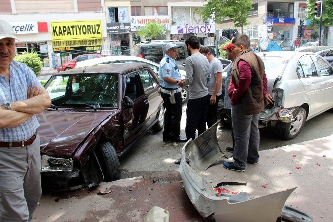 Samsun’da Trafik Kazası: 1 Yaralı