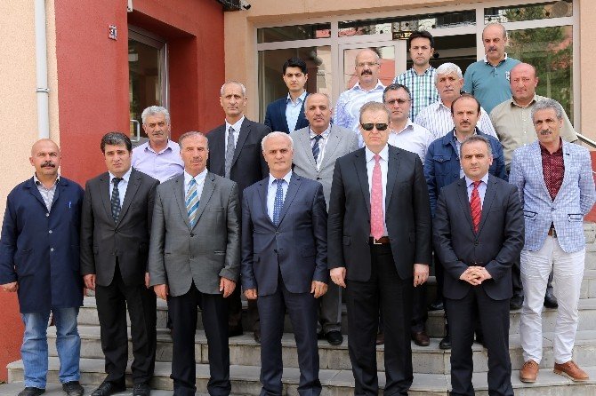 Vali Yavuz Özel İdare’ye Veda Etti
