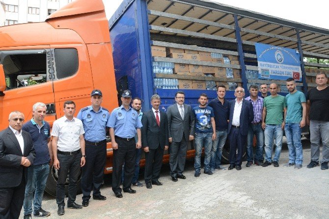 Trabzon’da Bayırbucak Türkmenleri İçin Toplanan Yardımlar Yola Çıktı