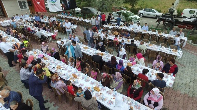 Atakum’da Köy Konağında İftar