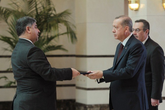 Erdoğan, Irak Büyükelçisi Al-alawi’yi Kabul Etti