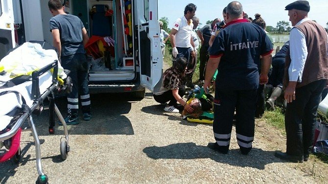 Sinop’ta Trafik Kazası: 1 Yaralı