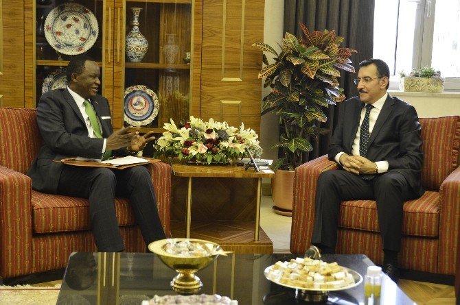 Bakan Tüfenkci, Kenya Büyükelçisi Kilonzo’yu Kabul Etti