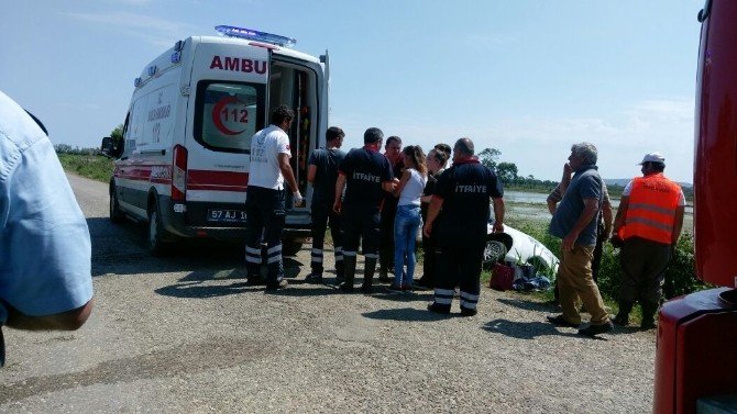 Sinop’ta Trafik Kazası: 1 Yaralı