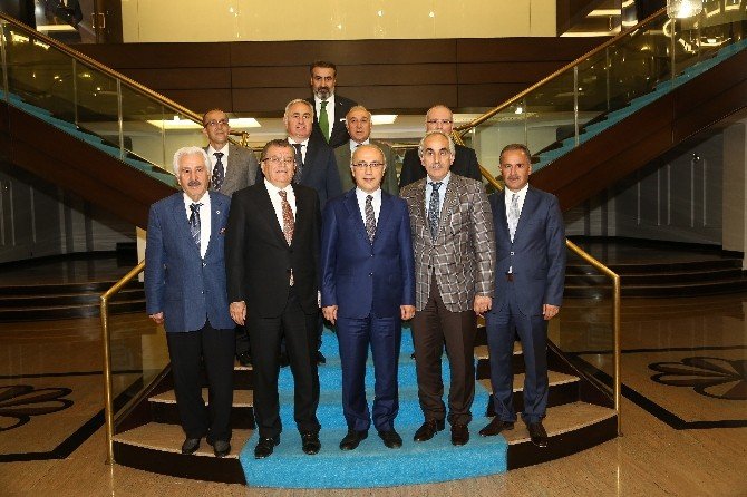 Ato’dan Kalkınma Bakanı Elvan’a Ziyaret