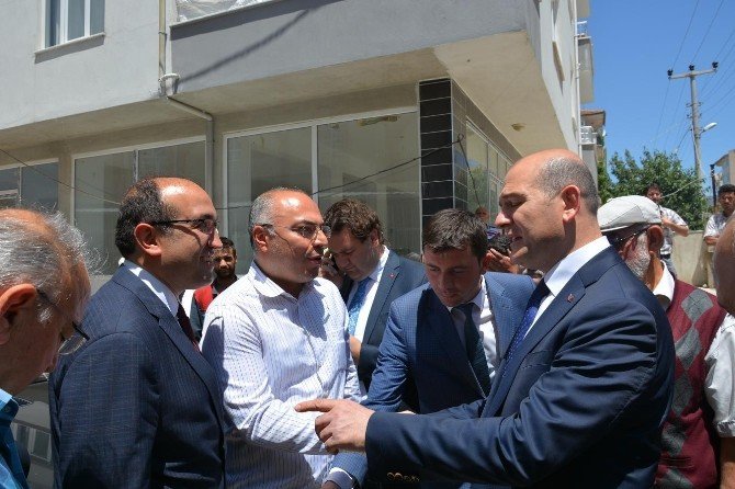 Bakan Soylu Cuma Namazını Sandıklı’da Kıldı