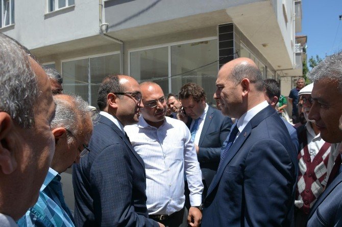 Bakan Soylu Cuma Namazını Sandıklı’da Kıldı