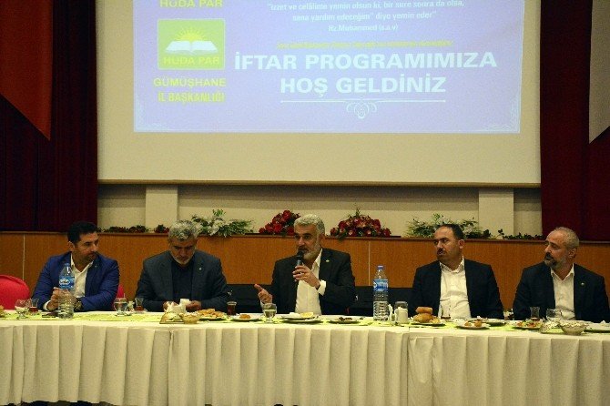 Hüda-par Genel Başkanı Yapıcıoğlu Gümüşhane’de